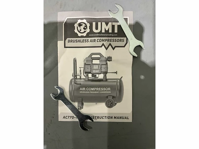 2025 umt ac770-40 40 liter hogedrukcompressor - afbeelding 4 van  13