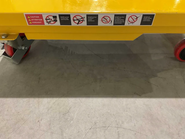 2025 vtc pt150z hydraulische lift tafel - afbeelding 3 van  13