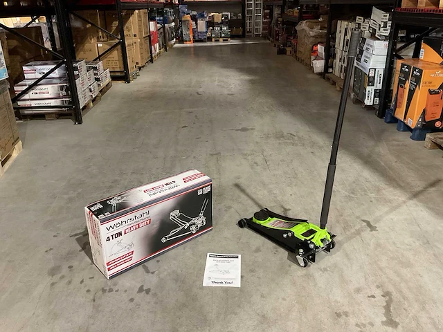 2025 wohrstahl 4 ton heavy duty garagekrik - afbeelding 12 van  44
