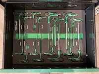 2025 wöhrstahl deutschland 7/7 gereedschapswagen gevuld - afbeelding 9 van  19