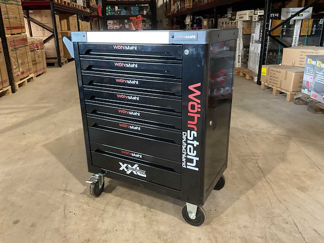 2025 wöhrstahl deutschland 7/7 gereedschapswagen gevuld - afbeelding 1 van  17