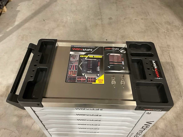 2025 wöhrstahl deutschland 7/7 gereedschapswagen gevuld - afbeelding 2 van  17