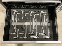 2025 wöhrstahl deutschland 7/7 gereedschapswagen gevuld - afbeelding 8 van  17