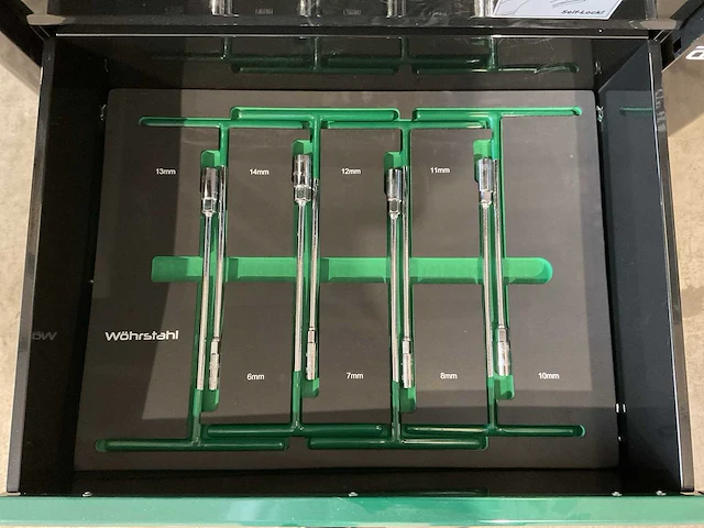 2025 wöhrstahl deutschland 7/7 gereedschapswagen gevuld - afbeelding 10 van  19