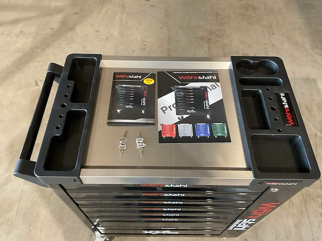 2025 wöhrstahl deutschland 7/7 gereedschapswagen gevuld - afbeelding 2 van  17