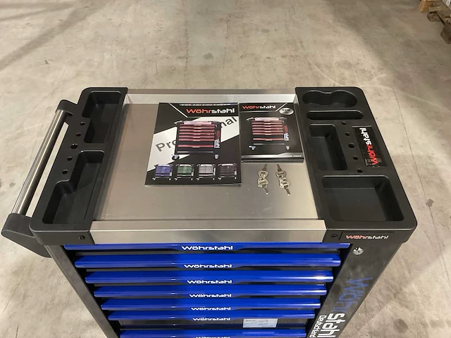 2025 wöhrstahl deutschland 7/7 gereedschapswagen gevuld - afbeelding 2 van  17