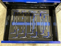 2025 wöhrstahl deutschland 7/7 gereedschapswagen gevuld - afbeelding 8 van  17