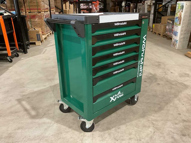 2025 wöhrstahl deutschland 7/7 gereedschapswagen gevuld - afbeelding 9 van  17
