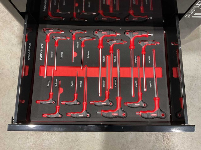 2025 wöhrstahl deutschland 7/7 gereedschapswagen gevuld - afbeelding 17 van  17