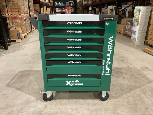 2025 wöhrstahl deutschland 7/7 gereedschapswagen gevuld - afbeelding 10 van  17