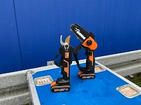 2025 worx elektrisch gereedschap (2x) - afbeelding 1 van  6
