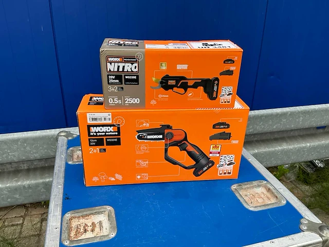 2025 worx elektrisch gereedschap (2x) - afbeelding 6 van  6