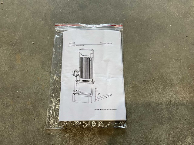 2025 ws15h-3500 elektrische stapelaar - afbeelding 18 van  26