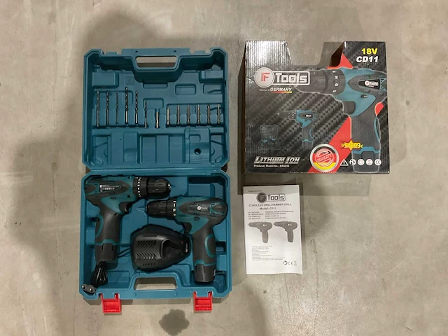204 ftools - cd11 (2x) - accu boormachine - afbeelding 3 van  6