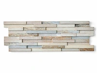 20,5 m² wandpaneel boho white shoreahout - afbeelding 1 van  4