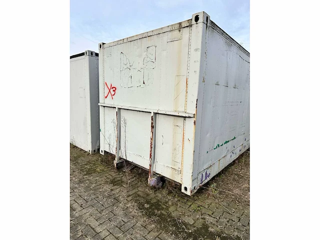 20ft - container op rails - afbeelding 3 van  4