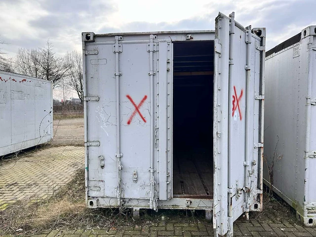20ft - container op rails - afbeelding 4 van  4