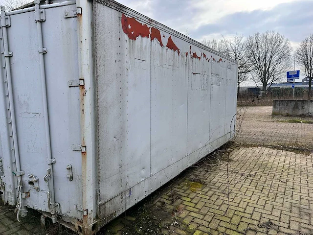 20ft - container op rails - afbeelding 3 van  5