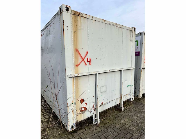 20ft - container op rails - afbeelding 5 van  5