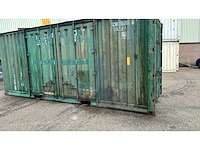 20ft container met 3 dubbel deuren - afbeelding 3 van  7