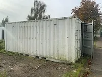 20ft opslagcontainer met inhoud - afbeelding 1 van  8
