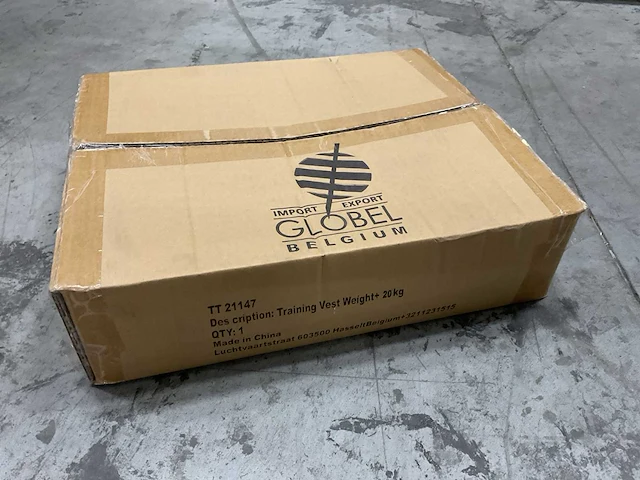 20kg - gewichtsvest - afbeelding 2 van  2