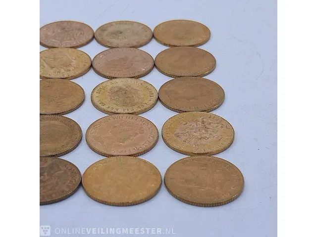 20x 10 gulden munt - afbeelding 3 van  4