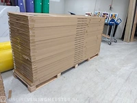 20x akoestisch wandpaneel pvc 3 zijdig 240x60, wit, bouwjaar 2024 - afbeelding 2 van  2