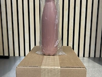 20x drinkfles, thermosfles 500 ml levivo, roze - afbeelding 2 van  4