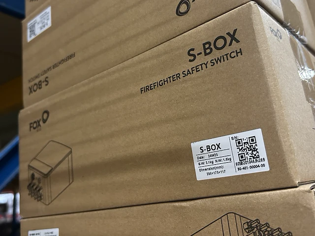 20x fox ess s-box fire safety switch brandmelder - afbeelding 4 van  4