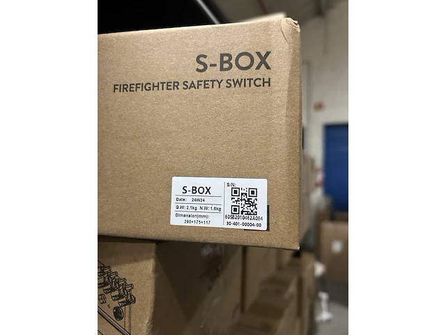 20x fox ess s-box fire safety switch brandmelder - afbeelding 5 van  5