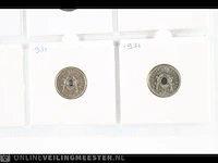 20x munten belgië 1925-1934 - afbeelding 7 van  8