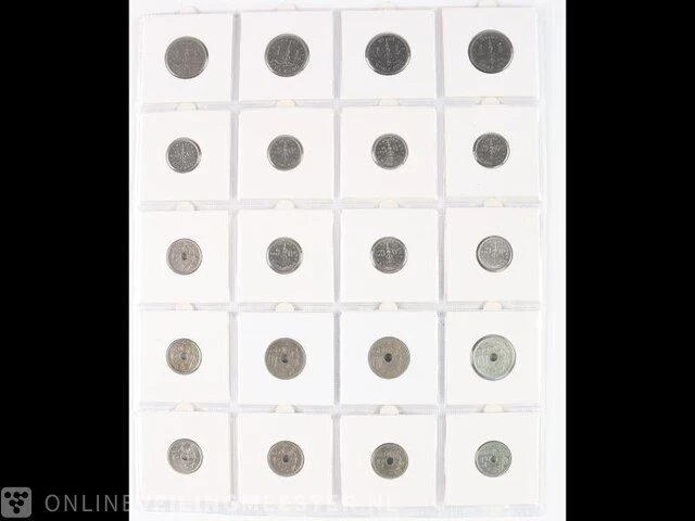 20x munten belgië 1925-1934 - afbeelding 8 van  8