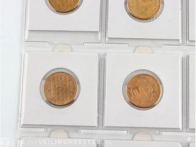 20x nederlandse 5 gulden munten - afbeelding 6 van  21