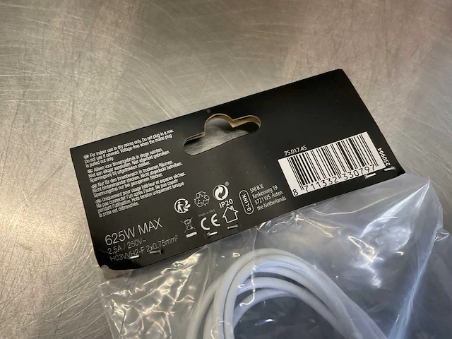 (20x) q-link euro verlengsnoer - 3 mtr - 2x0,75 mm2 (20x) - afbeelding 6 van  9