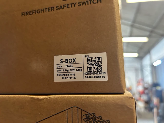 20x s-box firefighter safety switch fox ess - afbeelding 4 van  4