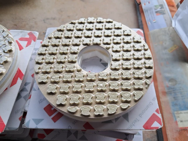20x schuurschijf / polijstschijf kgs, speedline edge xx disc 125/35mm - afbeelding 2 van  10