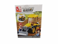 20x sluban town construction kleine werkvoertuigen 4 assorti - afbeelding 3 van  9
