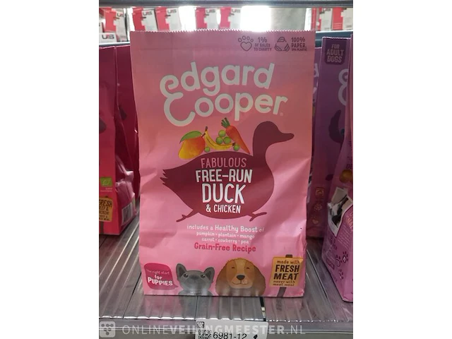 20x zak hondenvoer edgard cooper - afbeelding 10 van  10