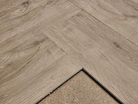 21 m2 pvc spc click visgraat - 610 x 150 x 5 mm - afbeelding 2 van  3
