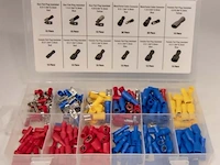 210-delige set met kabelschoenen - afbeelding 2 van  2