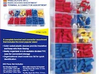 210delige set met kabelschoenen - afbeelding 1 van  2