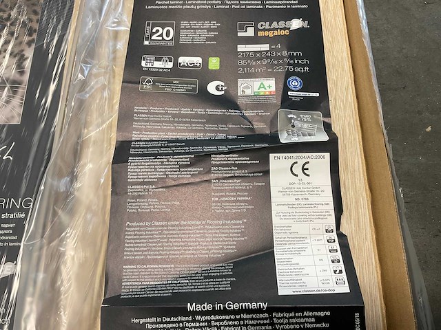 21,1m² dynamic extravagant xxl kliklaminaat oak chiaro - afbeelding 7 van  9