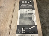 21,7m² 832xl-4 kliklaminaat oak rustic beige - afbeelding 6 van  9