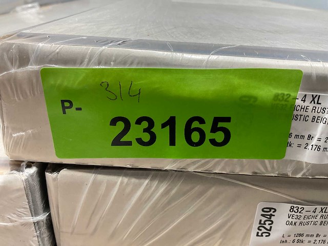 21,7m² 832xl-4 kliklaminaat oak rustic beige - afbeelding 9 van  9