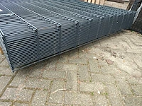 21x heras - 8/6/8 - dubbelstaafs hekwerk 203cm antraciet - afbeelding 2 van  13