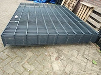 21x heras - 8/6/8 - dubbelstaafs hekwerk 203cm antraciet - afbeelding 8 van  13