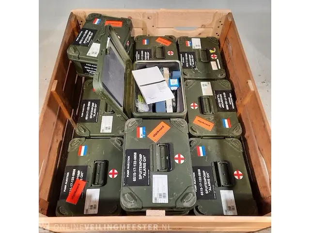 21x infuuspomp in transportkist cardinal health, alaris gh - afbeelding 2 van  8