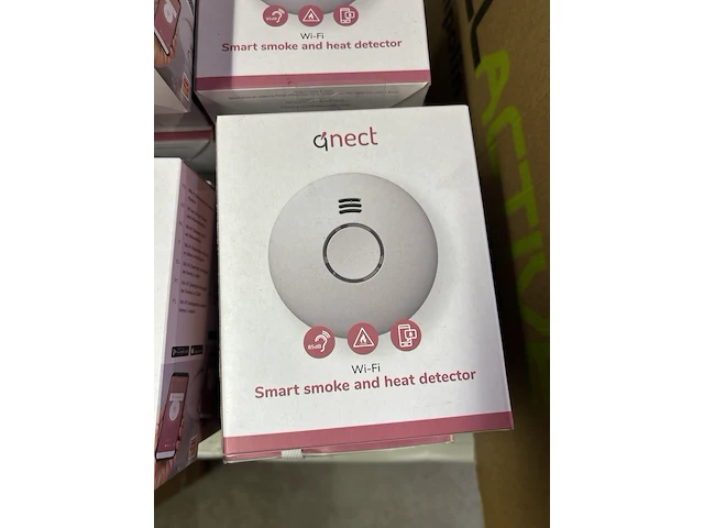 21x slimme rook en hitte detector qnect - afbeelding 2 van  4