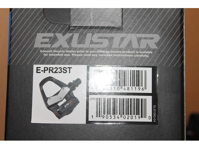 22 sets fietspedalen exustar e-pr23st in doos. - afbeelding 2 van  2